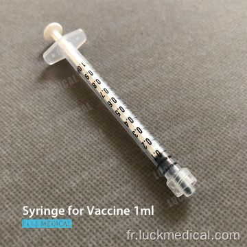 Syringe Luer Lock sans aiguille pour l&#39;injection de vaccin